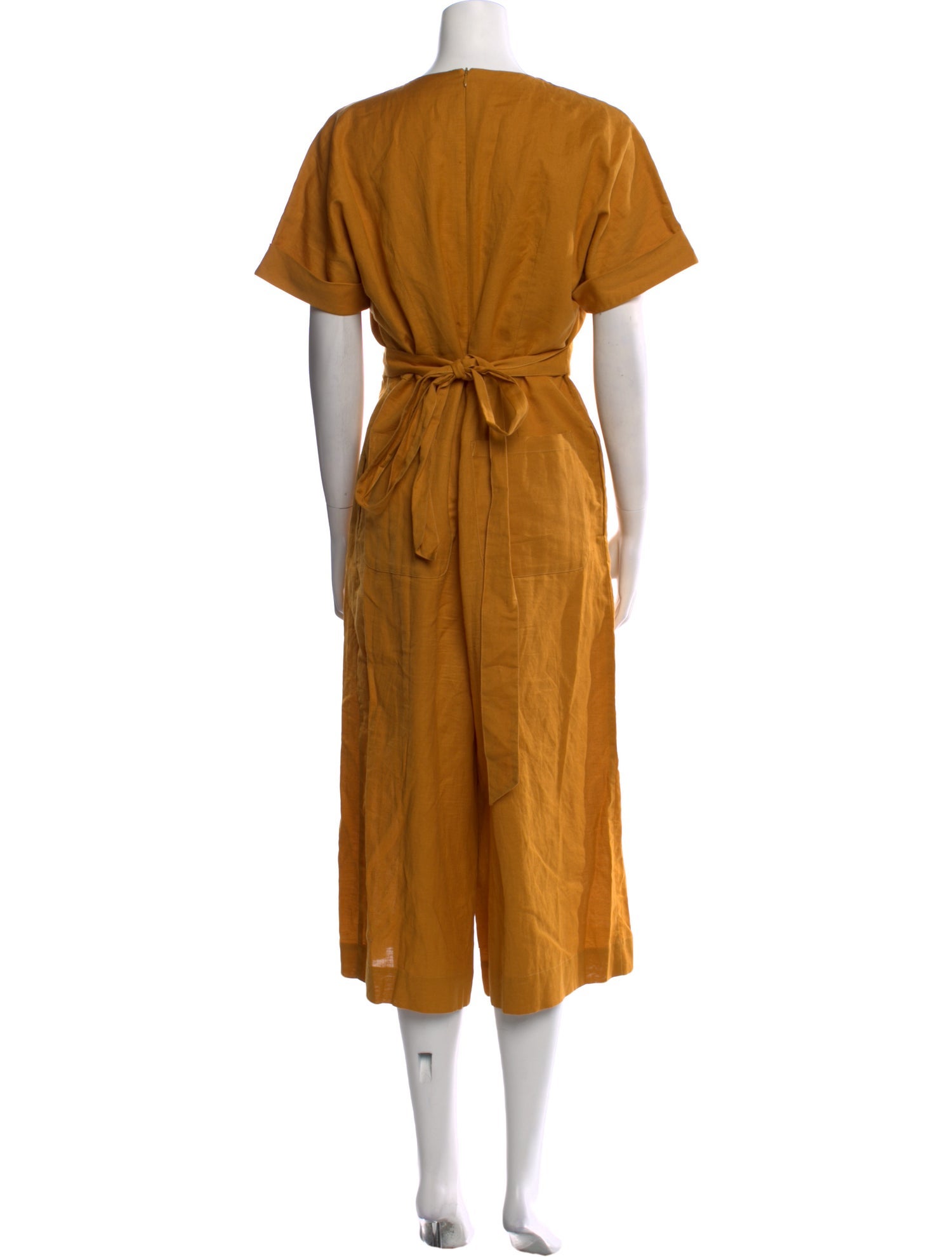 Adolfo Dominguez V-Neck Jumpsuit